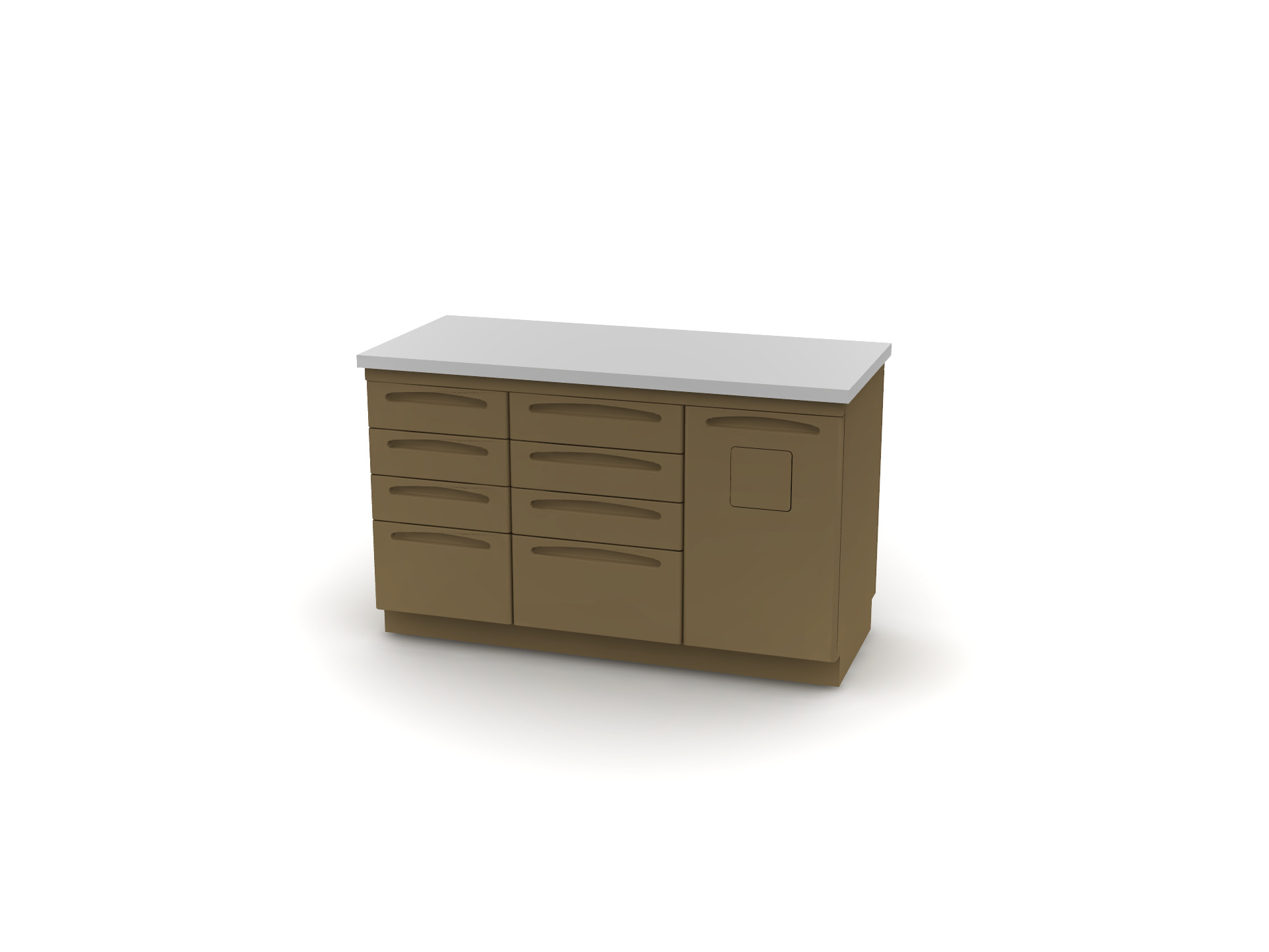 island 4 drawer pearl essence