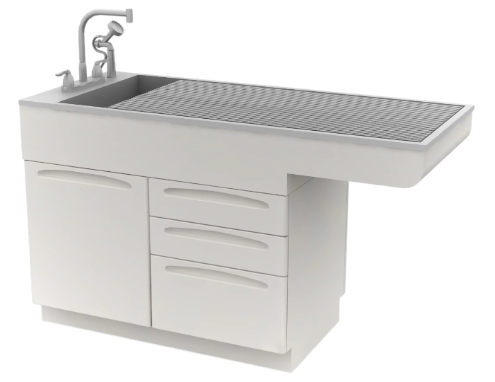 midmark fixed height wet treatment table