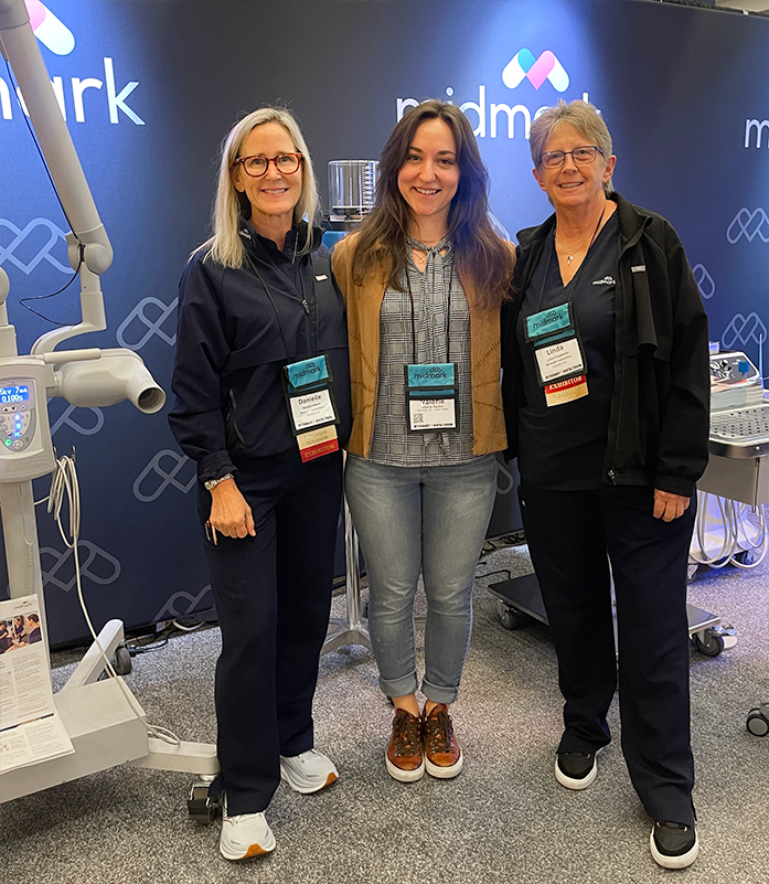 Former OSU dentistry rotation participant at the Veterinary Dental Forum