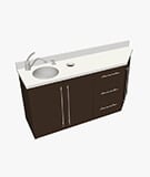 Artizan® Expressions Wall Hung Side Station
