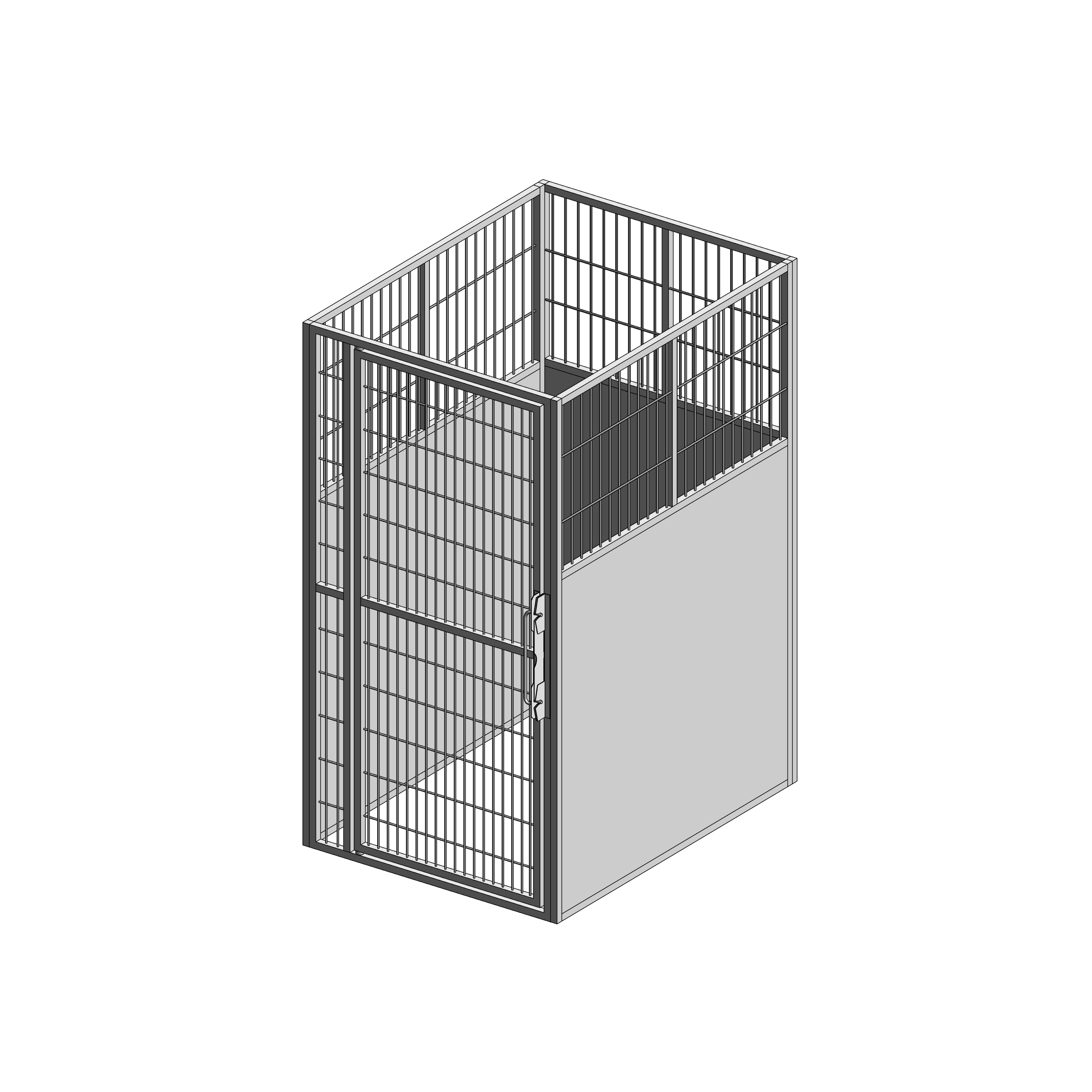 Midmark Stainless Steel Kennels