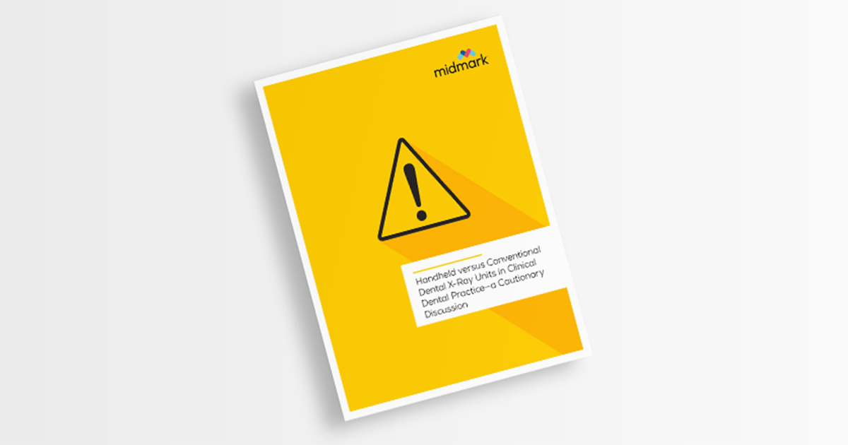 Midmark releases new white paper detailing benefits and risks of handheld versus conventional intraoral dental X-ray units