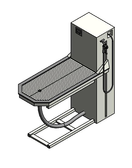 Midmark - CM 45in Wet Dental - Treatment Lift Table