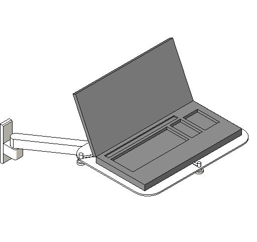 Midmark - Laptop and Tray for Wall Mount X-Ray