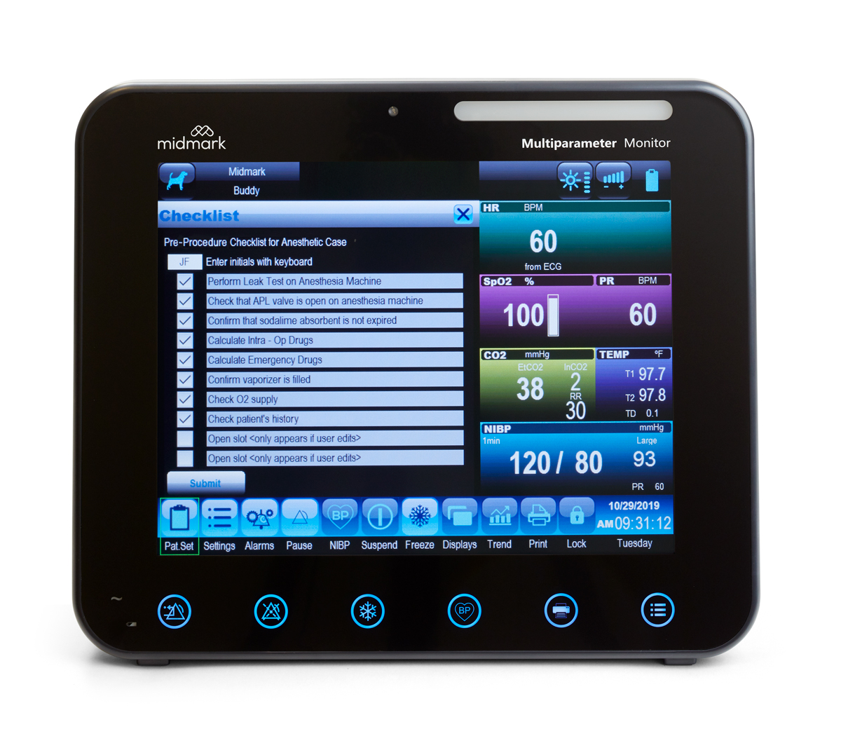 Midmark Multiparameter Monitor