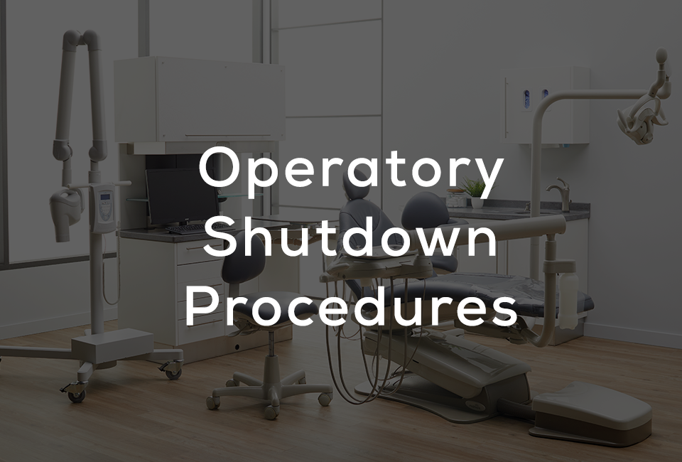 Operatory Shutdown Procedures