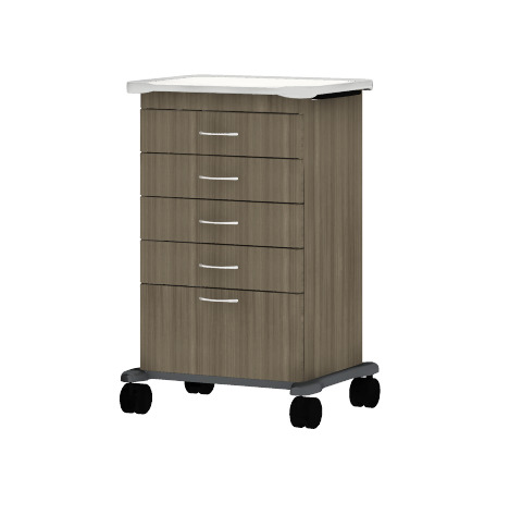 P2 Procedure Cart 5 Drawer