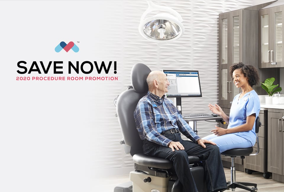 Midmark introduces “Save now” 2020 Procedure Room Promotion