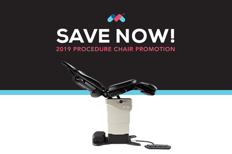 Midmark Introduces “Save Now” 2019 Procedure Chairs Promotion