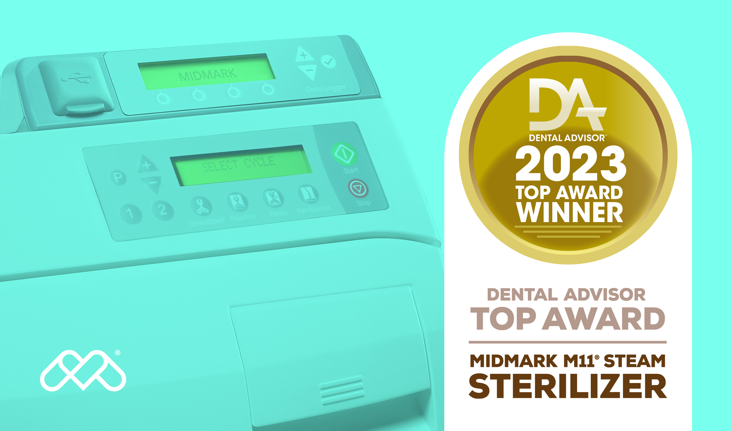 Midmark M11 Steam Sterilizer earns Top Product Award 2023