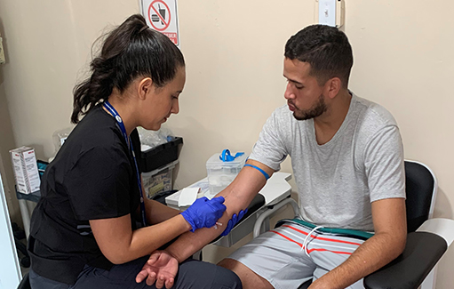Puerto Rico clinic blood draw Puerto Rico clinic blood draw