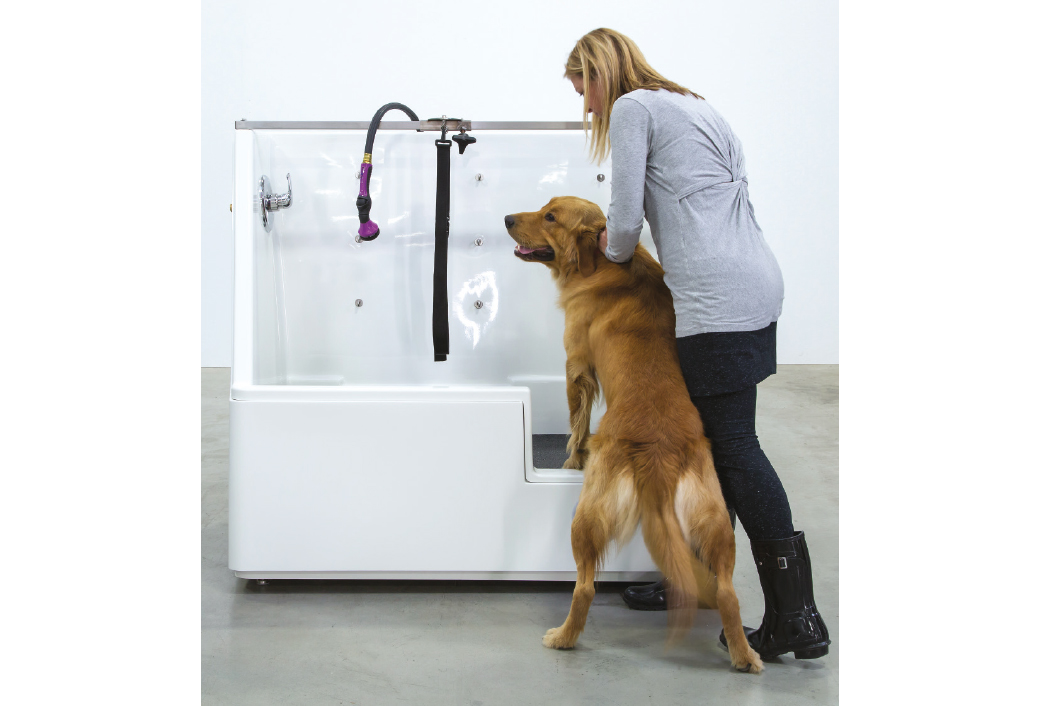 Dog Wash Tub Pro Series Perpendicular Access Tub Kit