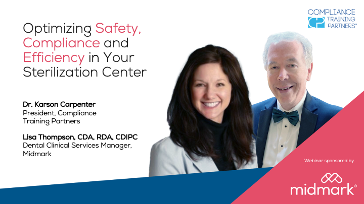 Webinar Cover: optimizing safety compliance and efficiency in your steri center