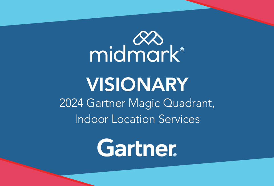 Midmark recognized as a Visionary in the 2024 Gartner® Magic Quadrant™ for Indoor Location Services for second year in a row