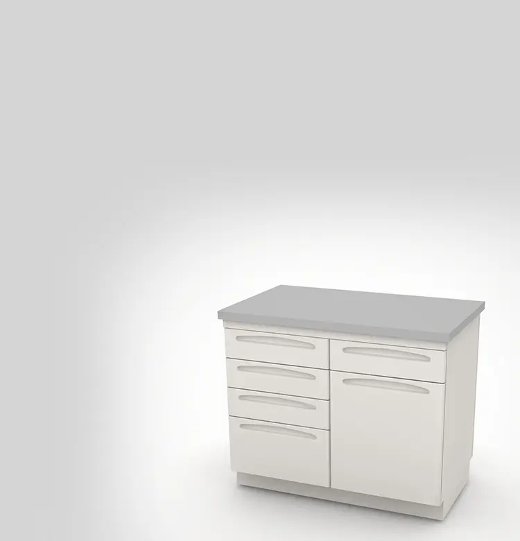 midmark exam table with drawers