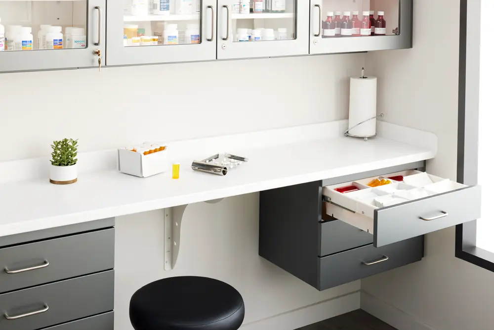 Pharmacy_Room_Base_Cabinet_Drawer_Open