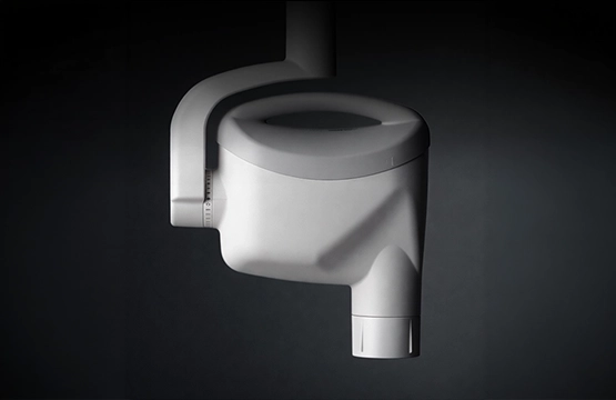 Imaging training on an animal skull