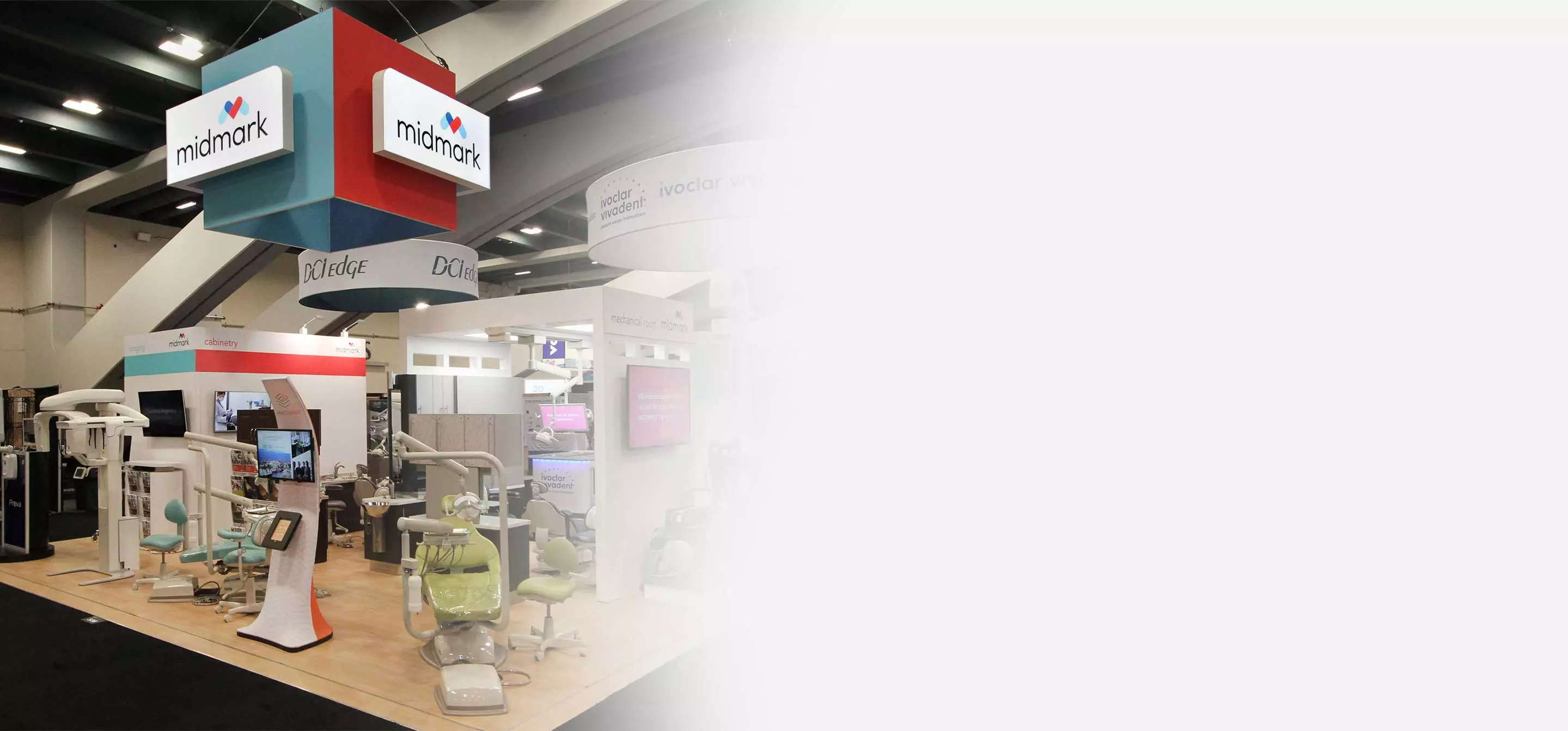 midmark tradeshow setup