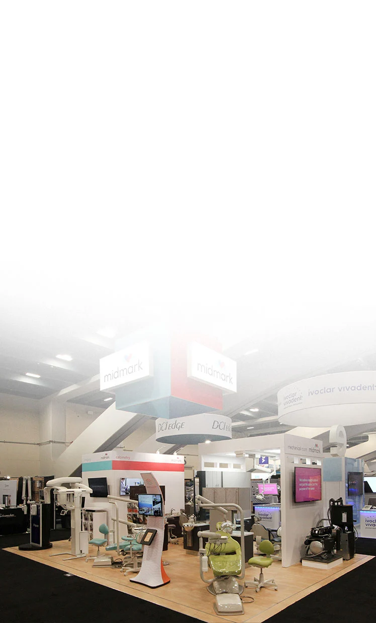 midmark tradeshow setup