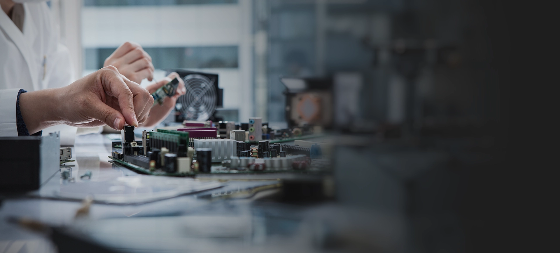 Circuit board in a lab