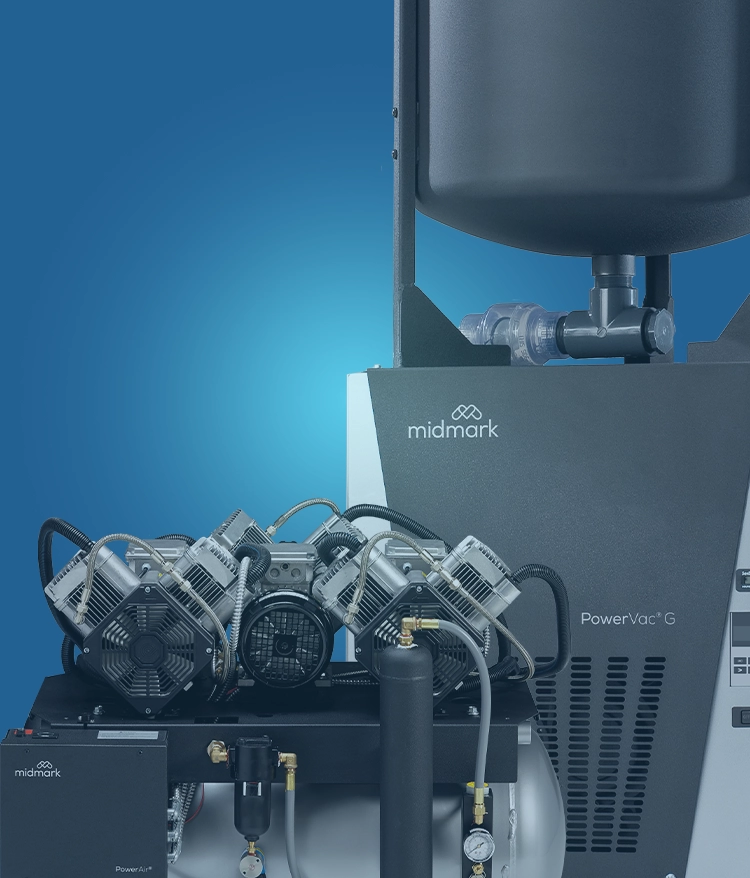 dental powerair and powervac g equipment