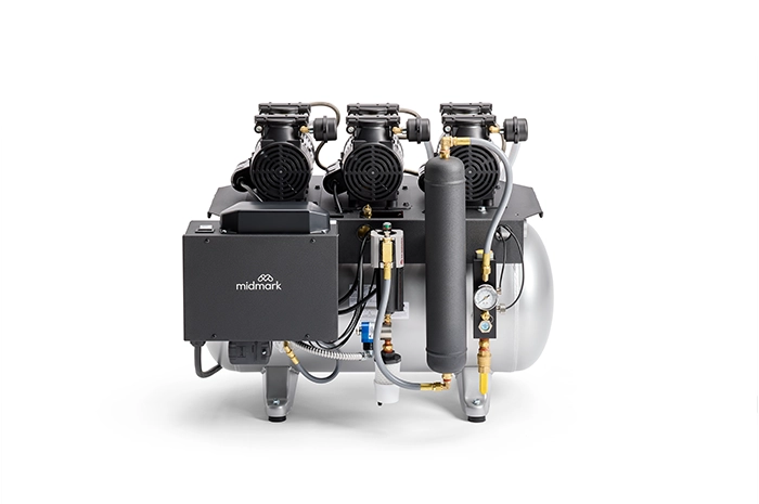 midmark powerair oil-less air compressor