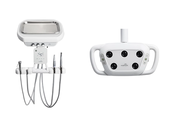 Midmark delivery system and operatory light