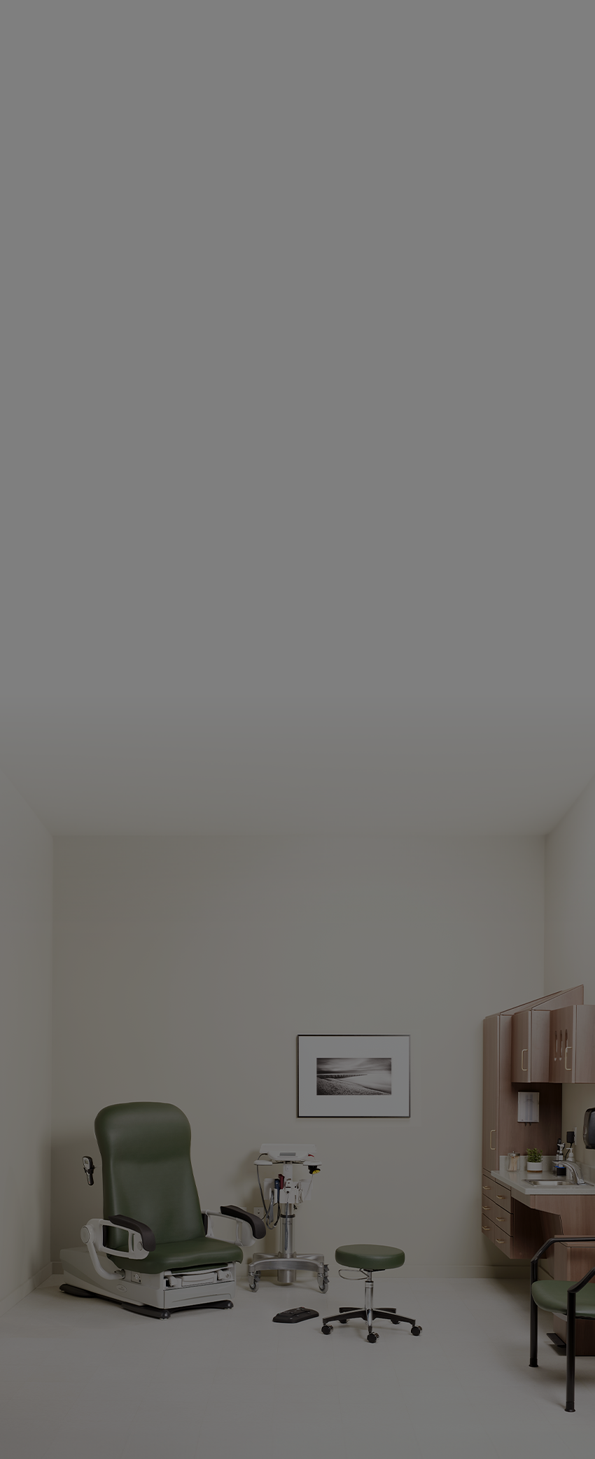 government medical exam room layout
