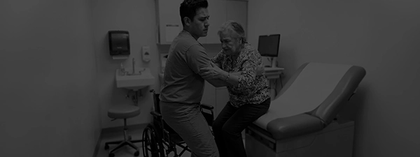 MA trying to transfer patient into a fixed-height table