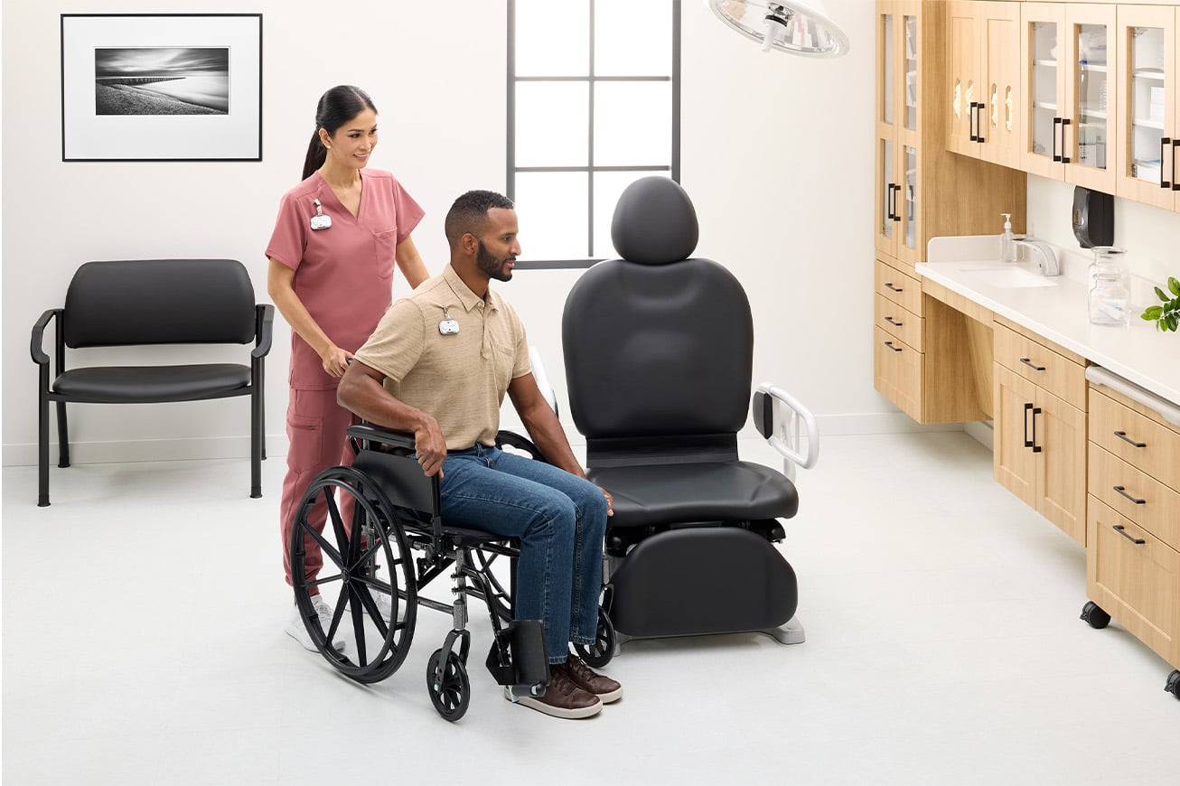 Midmark redefines patient accessibility with new procedure chair