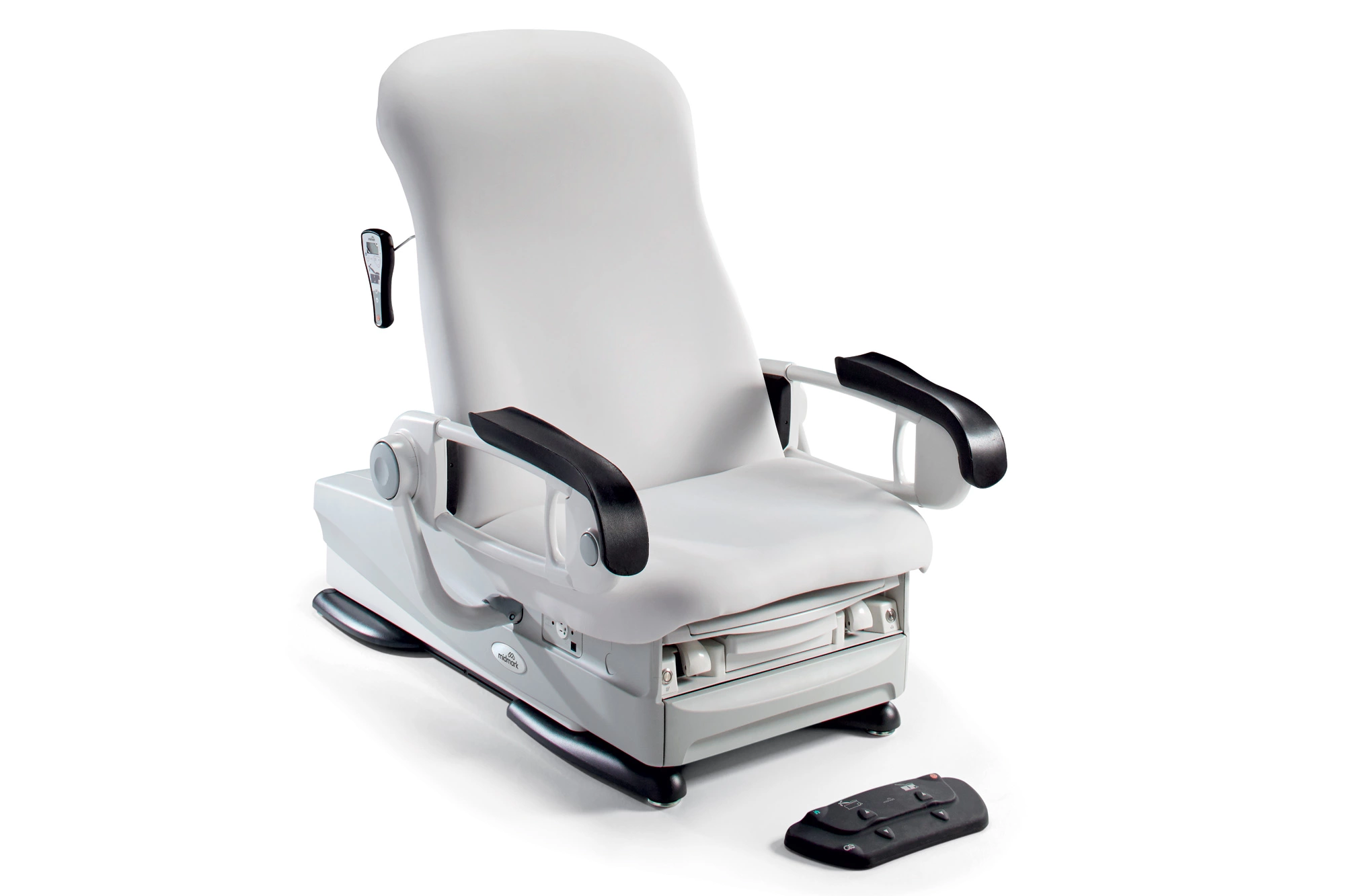 midmark 626 barrier-free examination chair with support rails
