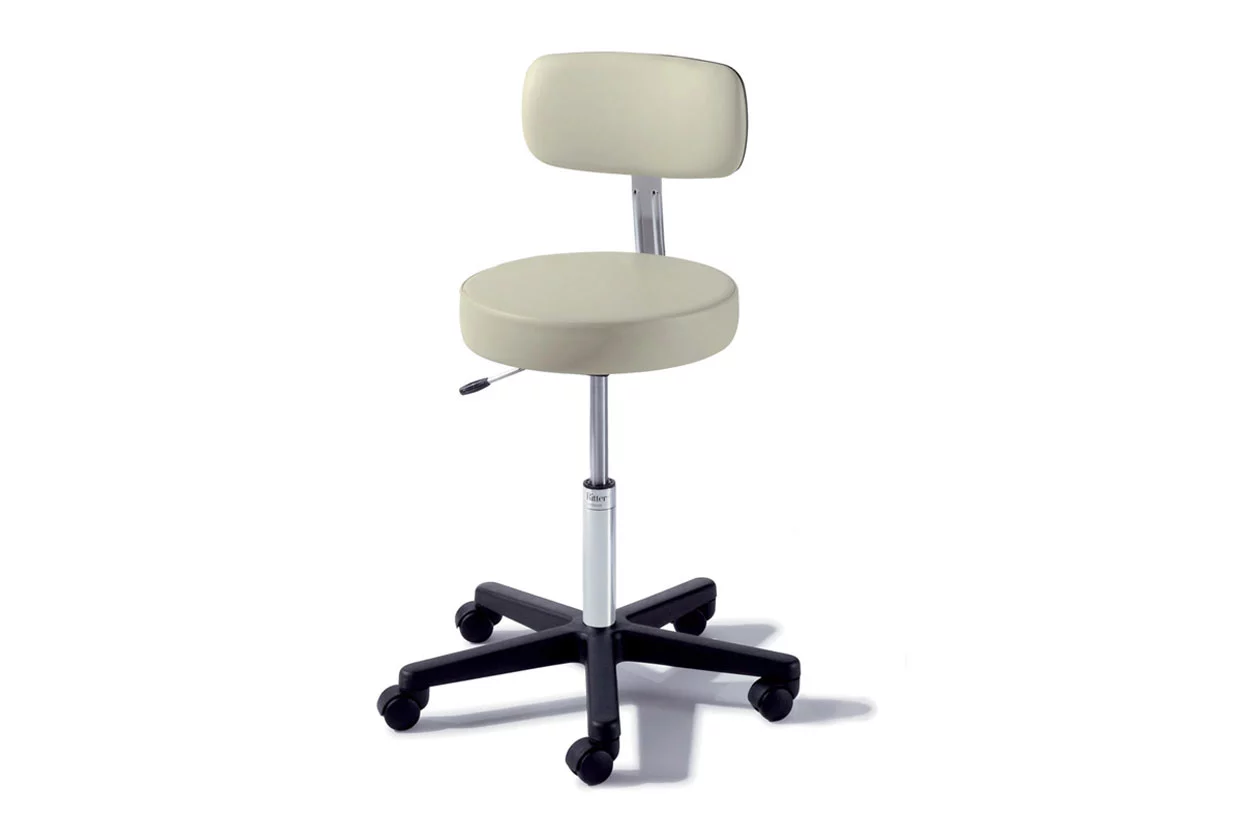 midmark ritter 273 air lift stool with back