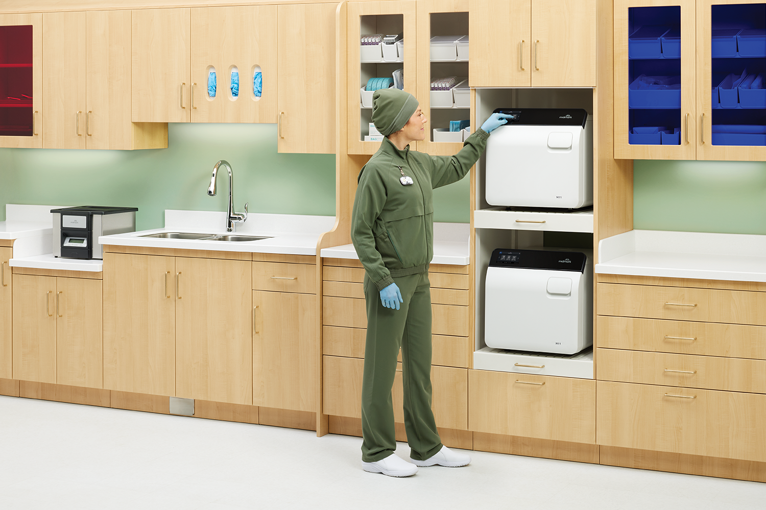 MA starting sterilization cycle