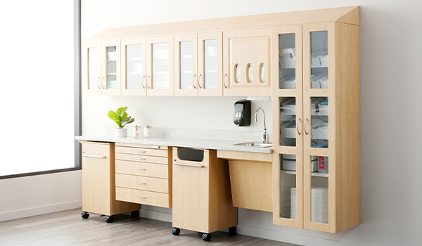Midmark Synthesis Wall-Hung Cabinetry earns coveted design award