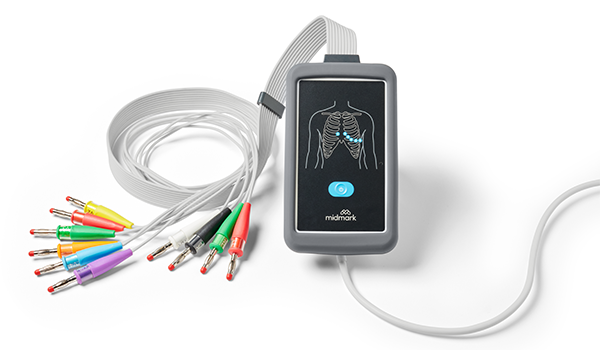 Midmark introduces the Midmark Digital ECG with high signal quality 
that helps reduce prep time and enhances workflow
