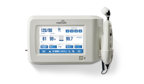 Midmark Digital Vital Signs Device now available with Exergen TemporalScanner