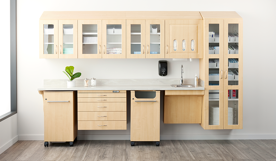 Midmark Synthesis Wall-Hung Cabinetry wins international design award